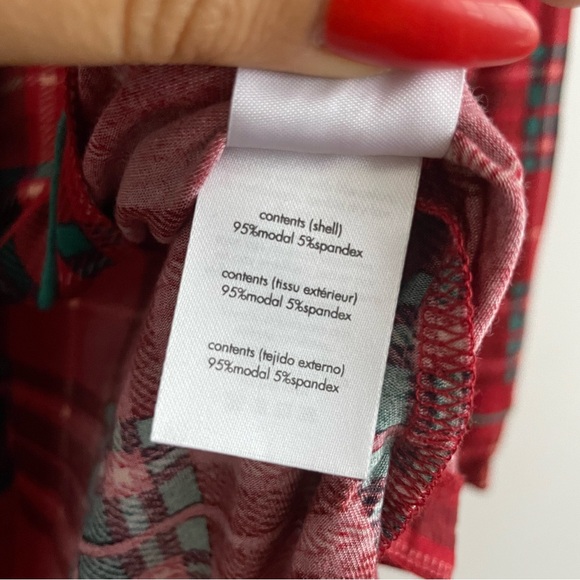 Rachel Parcell red plaid pj set - Picture 7 of 10